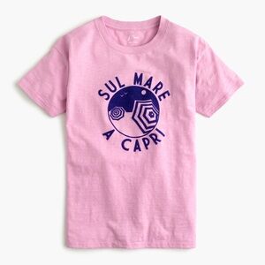 J.Crew "Sul mare a Capri" T-shirt EUC